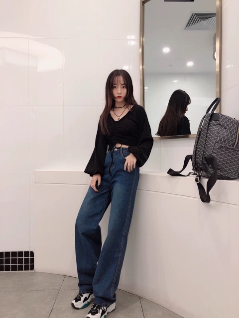 Quần jeans ống rộng ORDER