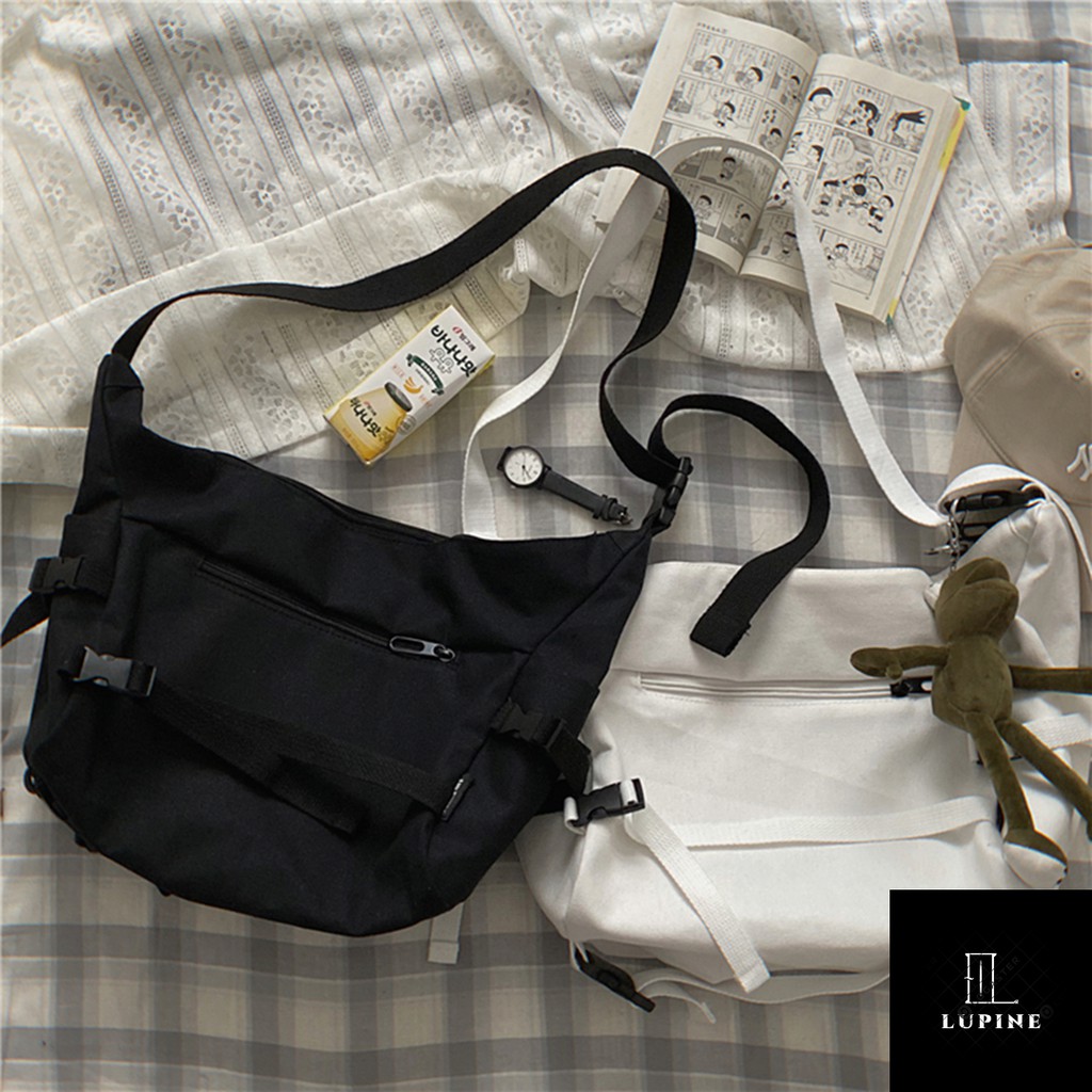 TÚI ĐEO CHÉO NỮ VẢI CANVAS THỜI TRANG HÀNG QUẢNG CHÂU ĐI HỌC ĐI CHƠI