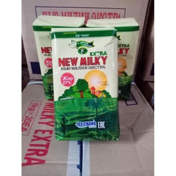 XẢ LỖ SỮA BÉO NGA NEW EXTRA MILKY 1KG/TÚI