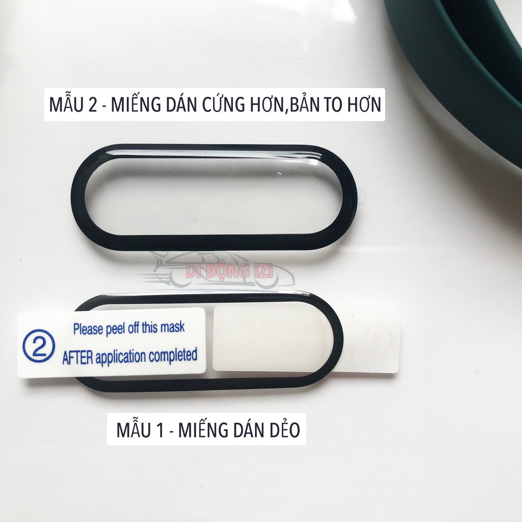 Bộ Miếng Dán 3D Full Màn Cho Xiaomi Mi Band 4/5/6 - Bảo Vệ Mặt Đồng Hồ Một Cách Trọn Vẹn