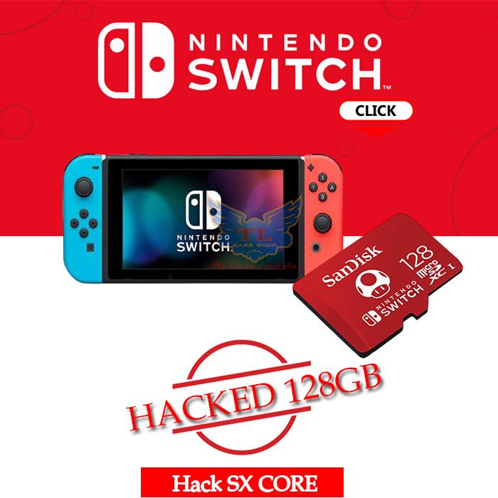 Máy Nintendo Switch H.a.c.k - Kèm Thẻ Nhớ