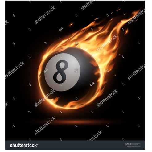 Tranh Billiards 3D dán tường kích thước lớn, in theo kích thước yêu cầu – Không giới hạn kích thước