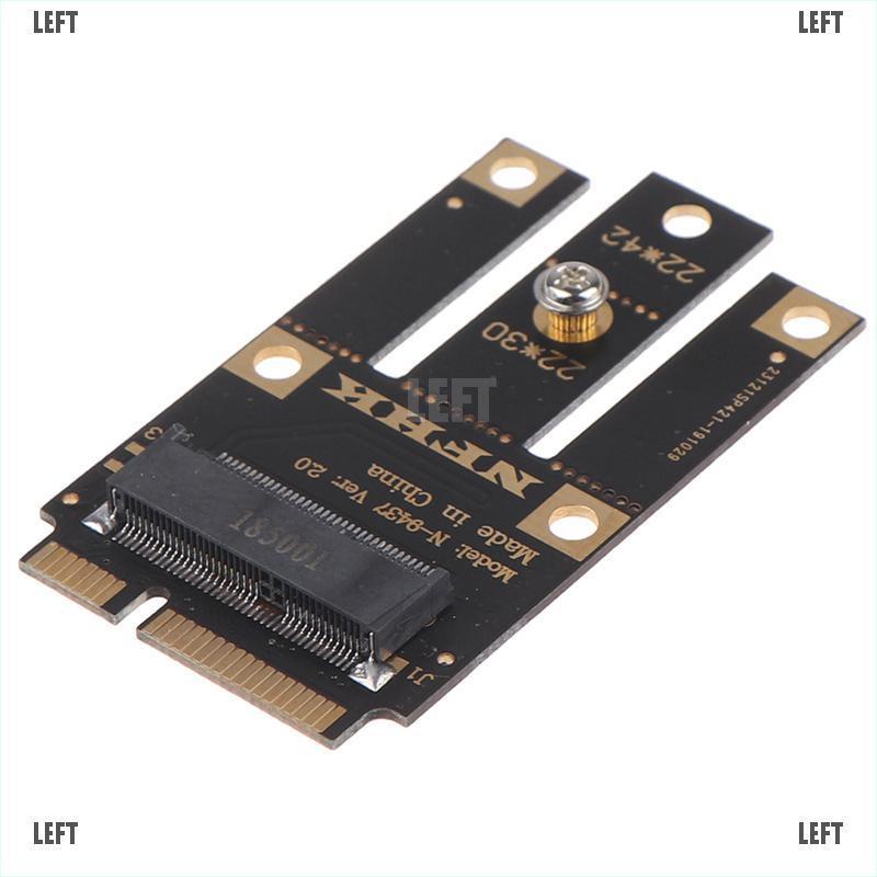 Card Wifi Bluetooth Không Dây Trái M.2 Ngff Sang Mini Pci-E (Pcie + Usb) Cho M.2 Thẻ