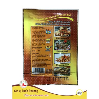 Bột Rang Muối Tuấn Phương 45 Gam ( Gói )
