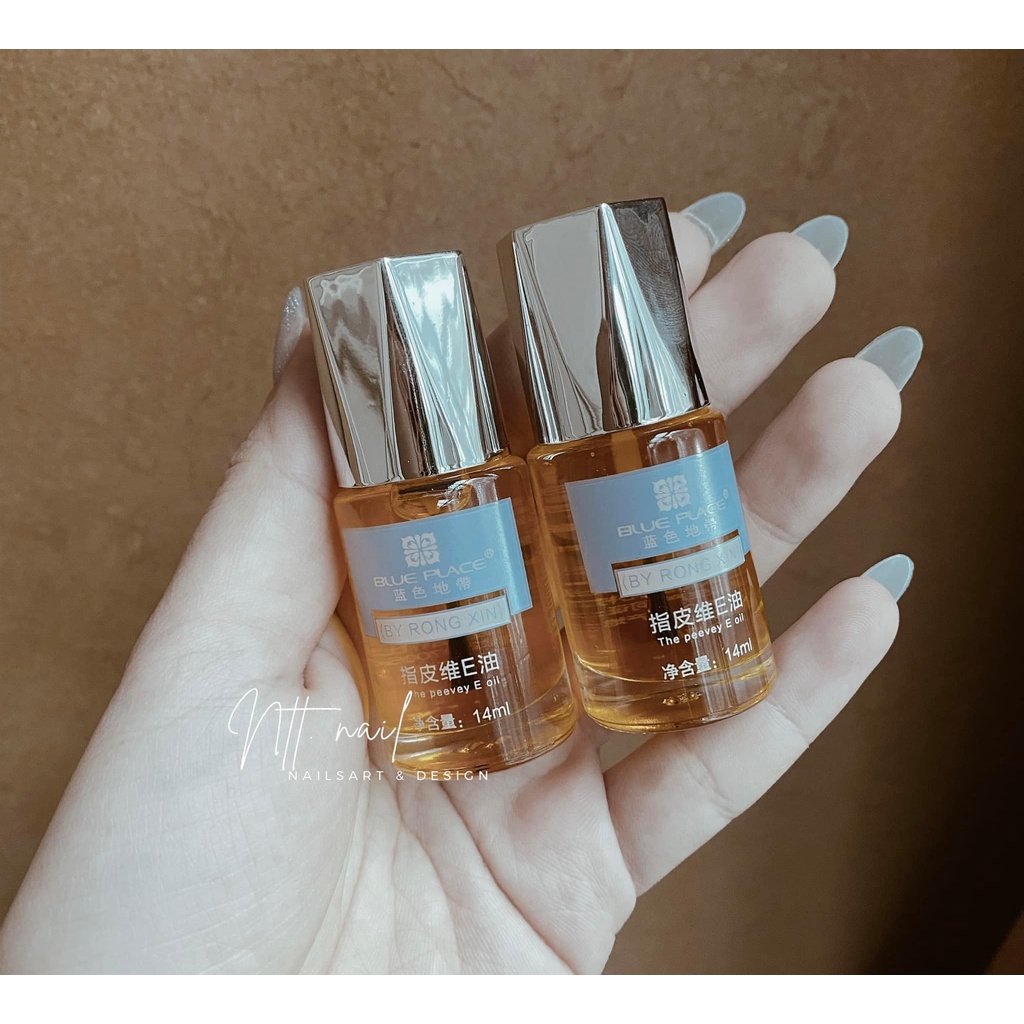 Dầu tháo móng , Nước tháo móng úp , móng bột Blue Place
