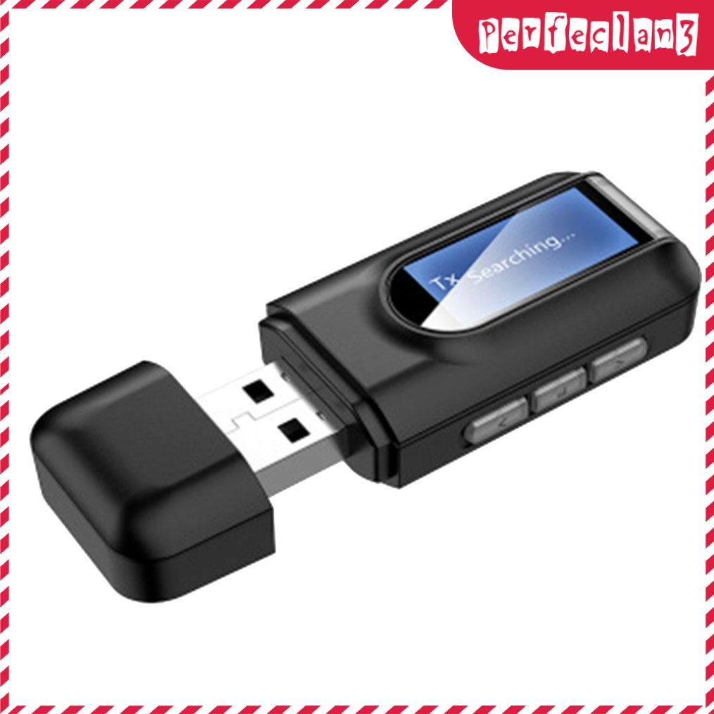 Usb Bluetooth 5.0 Dongle 3.5mm Dongle Cho Pc Tv Xe Hơi