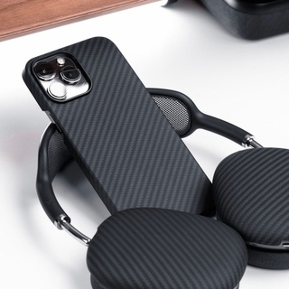 Ốp Điện Thoại Sợi Carbon Siêu Mỏng Dành Cho iPhone 13 12 Pro Max