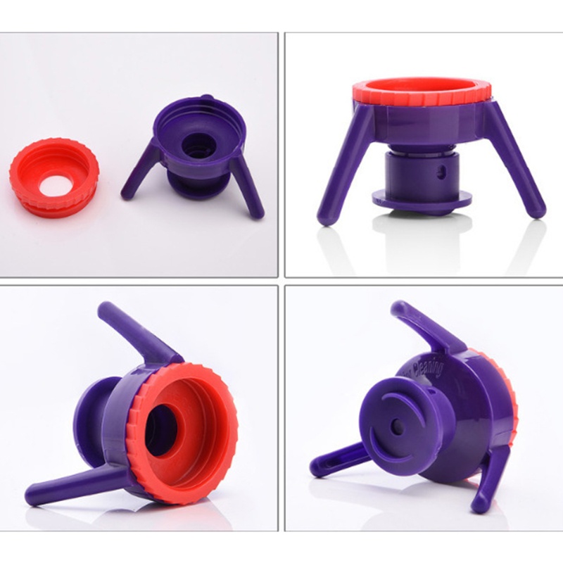 Bộ 6 Giá Đỡ Chai Dầu Gội Sữa Tắm / Gia Vị Rỗng Chống Rò Rỉ Đa Năng