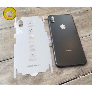 Dán PPF nhám AG chống bám vân tay cho iPhone XS Max