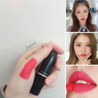 💄Son Mac Relentlessly Red đỏ hồng san hô