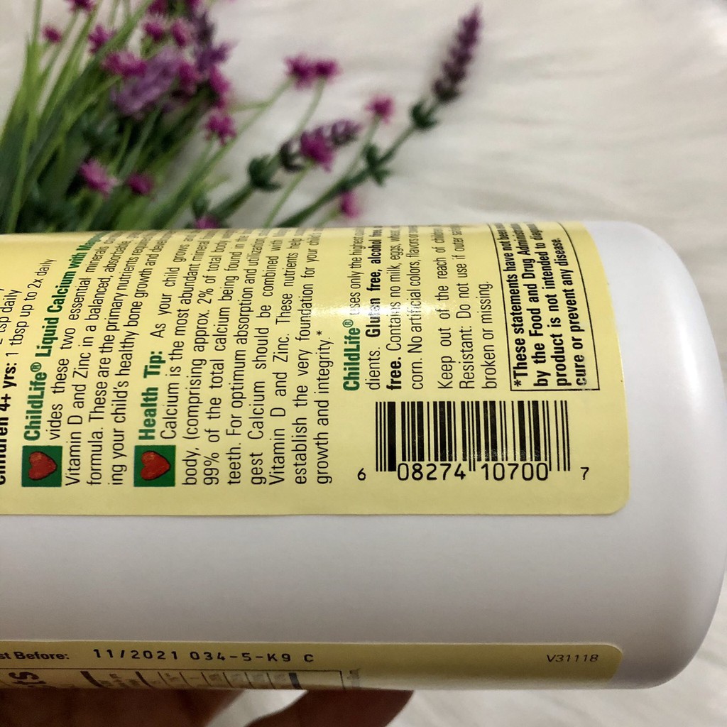 ❤️ [Date 8/2022] Childlife Liquid Calcium Magnesium 473ml Mỹ, Ship Air, Bill đầy đủ | BigBuy360 - bigbuy360.vn