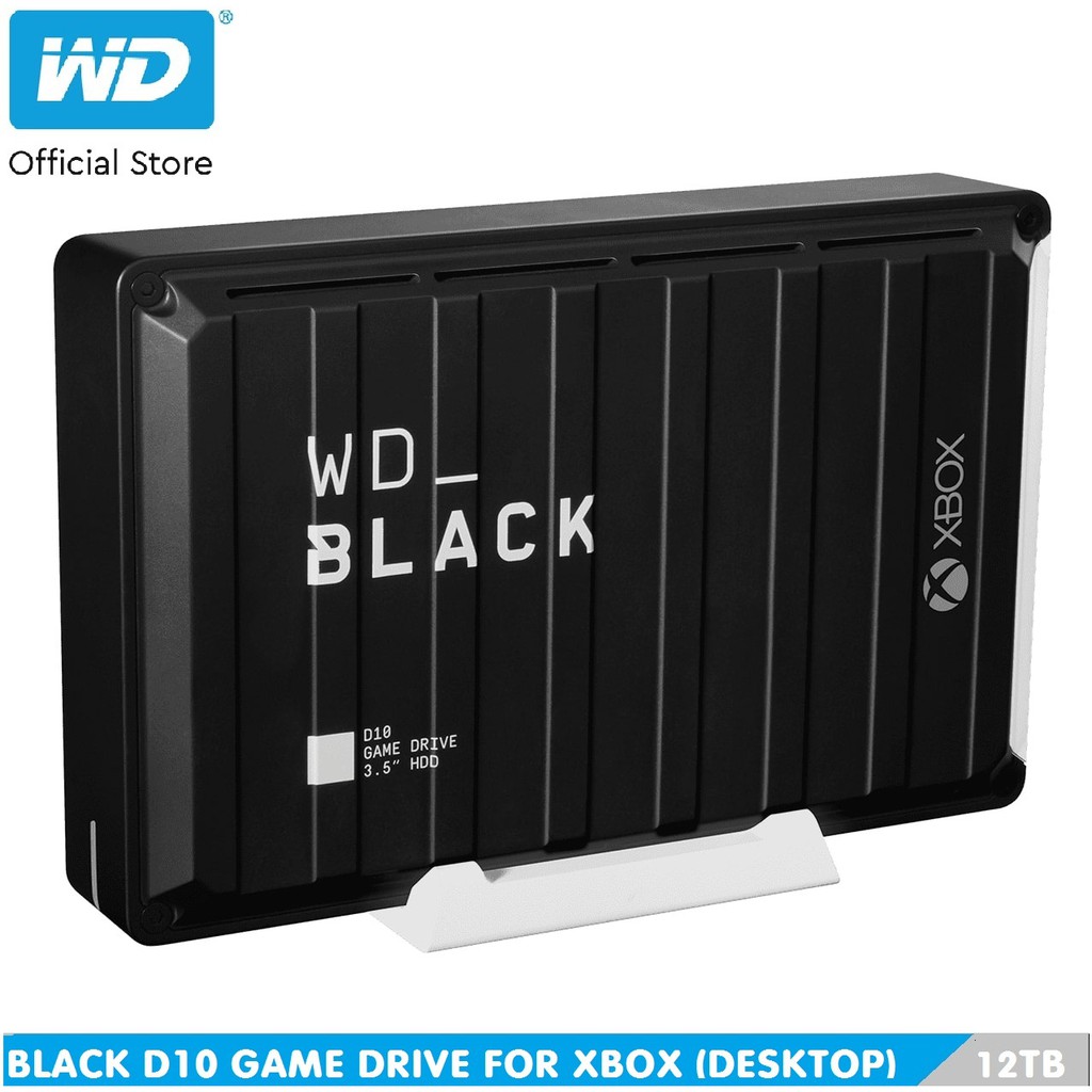 Ổ Cứng Western Digital WD BLACK D10 Game Drive For Xbox 12TB - WDBA5E0120HBK