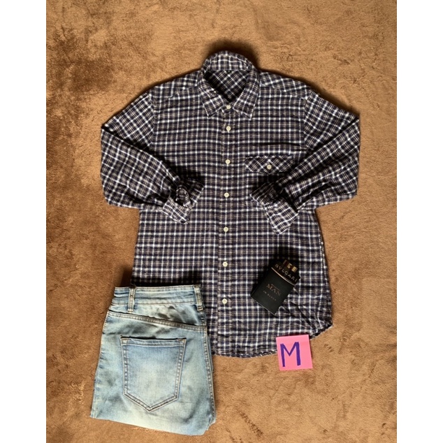 Combo 2 áo Sơ Mi Flannel 2hand [𝐅𝐑𝐄𝐄 𝐒𝐇𝐈𝐏] - Sơ mi flannel secondhand