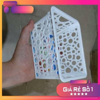 Rổ nhựa chữ nhật nhỏ
