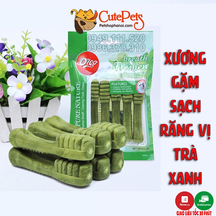 Xương gặm cho chó Orgo 90g sạch răng bổ xung năng lượng canxi - Phụ kiện thú cưng Hà Nội