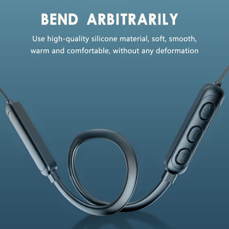 B7 Tai Nghe Không Dây V5.1 Bluetooth-Tai Nghe Dùng Cổ Tai Nghe Chụp Tai Thể Thao Tai Nghe Có Mic Bass Stereo