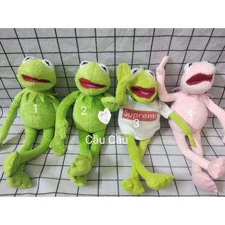 [Mua2tặng1]Gấu bông ếch kermit meme màu xanh có khớp tạo dáng