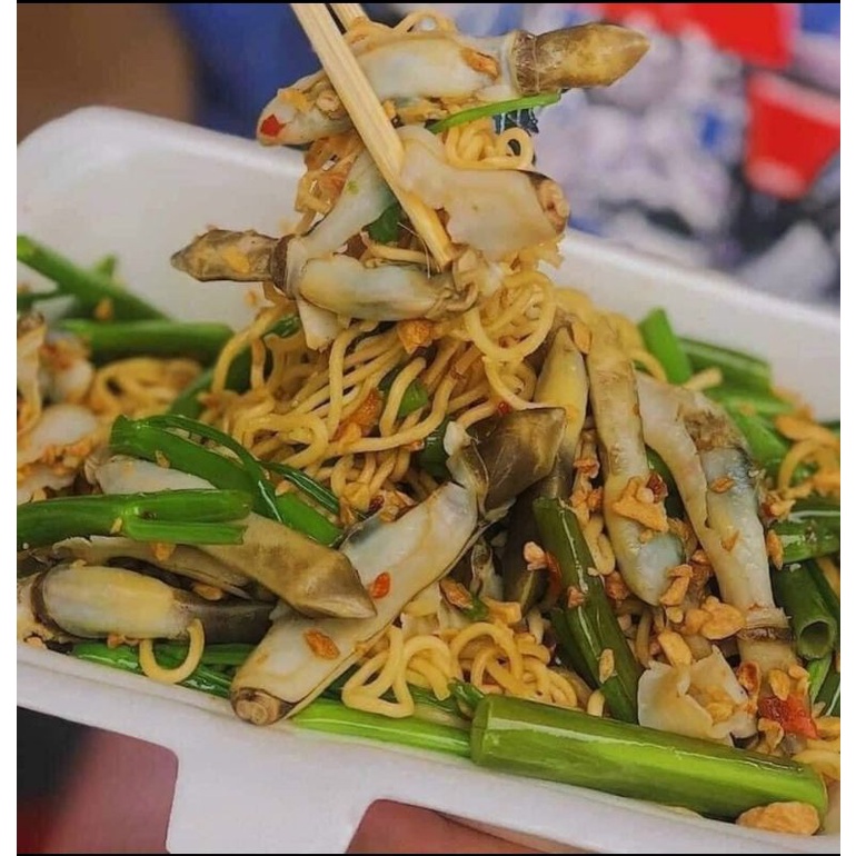Ruột Ốc Móng Tay Làm Sạch