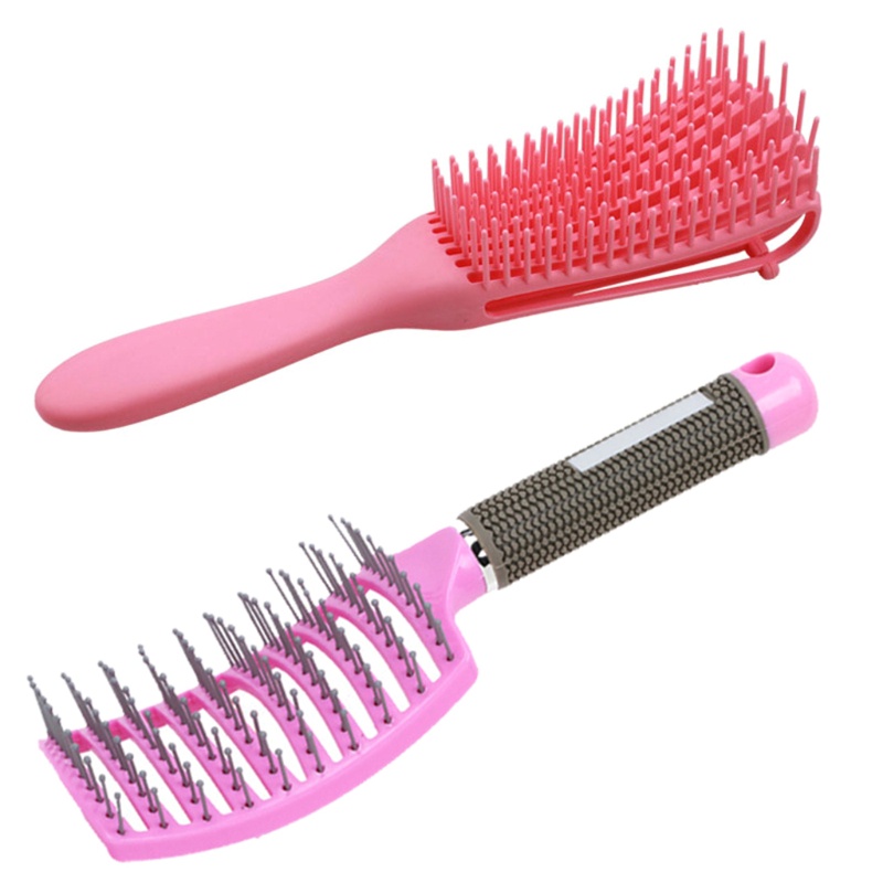 Bộ 7 Lược Chải Tóc 3 / 4 Kẹp Tóc Tạo Kiểu Chuyên Dụng Cho Salon Làm Tóc YOUYO