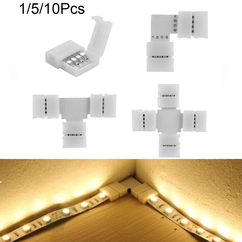 Set 1 / 5 / 10 Đầu Nối Đèn LED 3528 5050 10mm