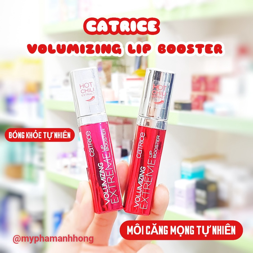 Son Bóng Catrice Căng Mọng Dưỡng Môi Volumizing Extreme Lip Booster #010 Hot Plumper