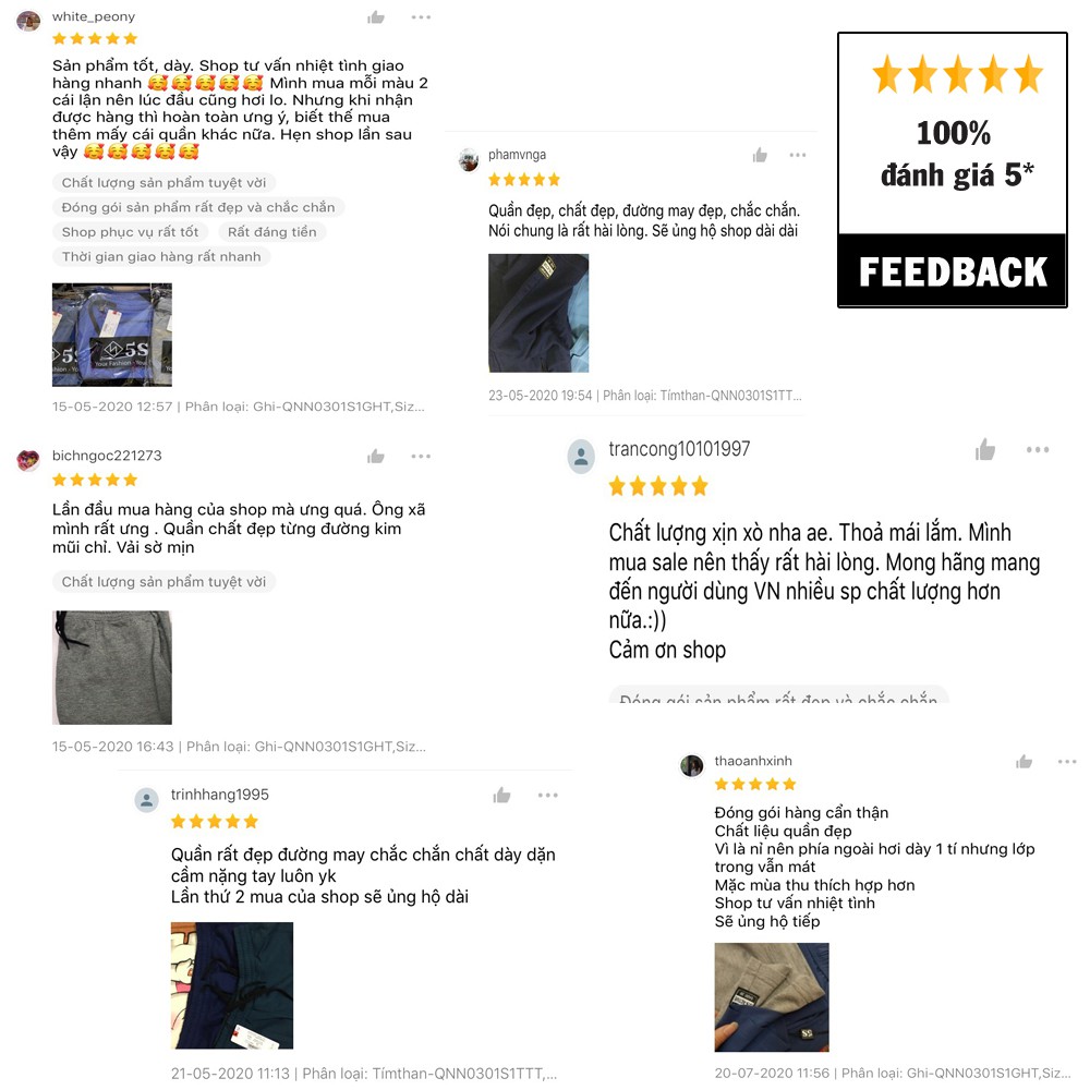 Quần Short Thể Thao Nam 5S (5 Màu), Lưng Chun, Ống Suông, Chất Cotton Thoáng Mát, Siêu Đẹp (QNN0301S1-01) | BigBuy360 - bigbuy360.vn