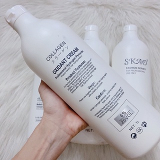 Trợ Nhuộm tóc Skao ,Oxy trợ dưỡng 1000ml