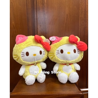 Gấu bông Hello Kitty áo vàng size 35cm