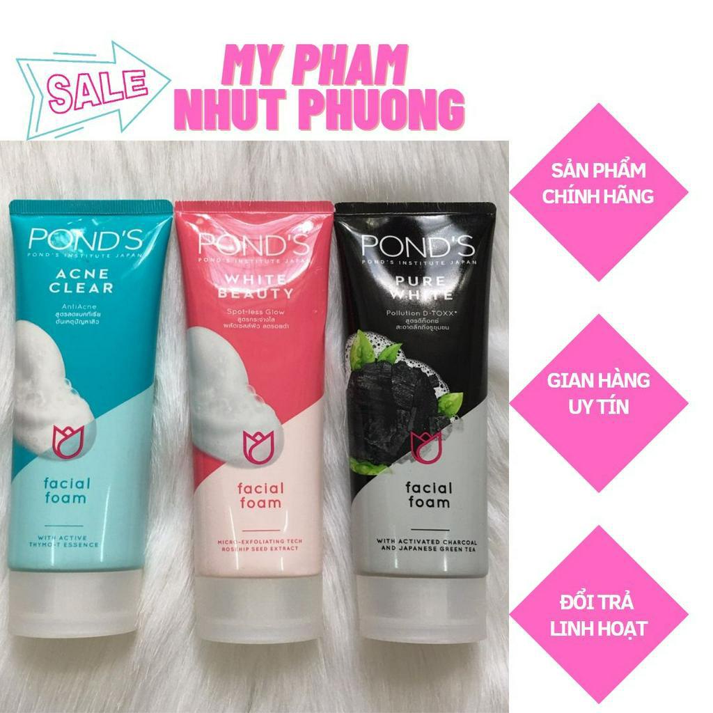Sửa Rửa Mặt Ponds Sáng Da 100g