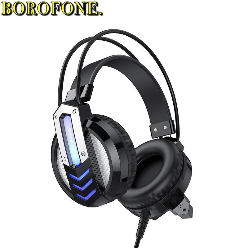 Tai nghe chụp tai gaming cho máy tính chuyên cho game thủ BO100 Borofone chính hãng.