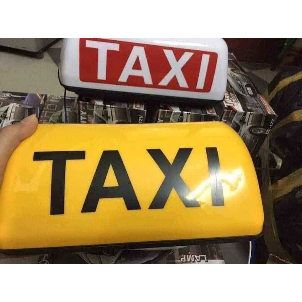 Mào TAXI hút nam châm có đèn LED gắn nóc ô tô kích thước 29cm