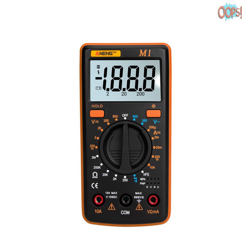 Đồng Hồ Đo Điện Áp Ac / Dc Aneng M1 Đa Năng Kèm Phụ Kiện