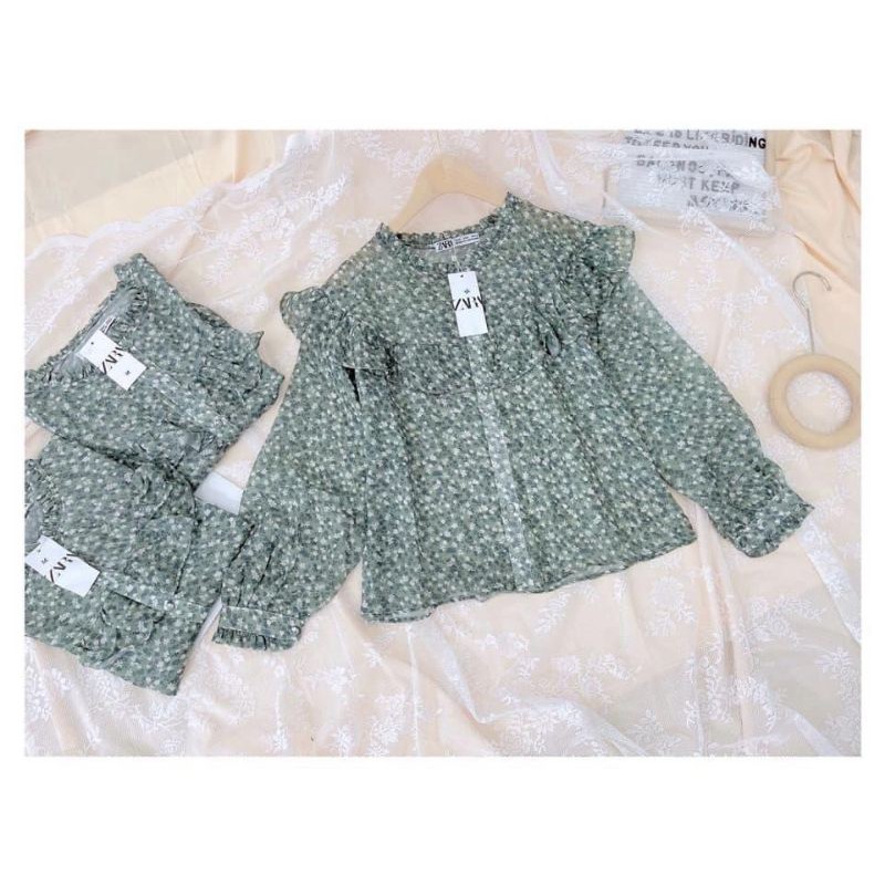 Sơ mi hoa xinh A300.99