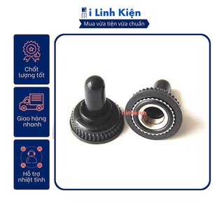 Chụp chống nước công tắc gạt MTS 6mm, công tắc E-TEN 12mm chất lượng cao.