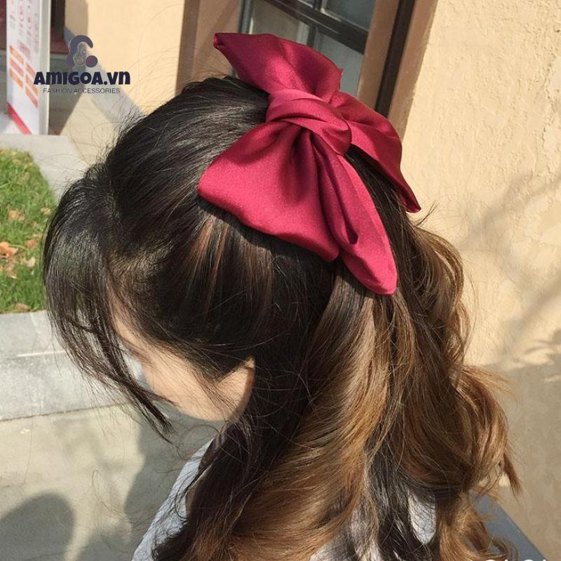 【amigoa.vn】Kẹp Nơ Lớn Cho Nữ