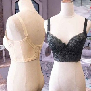 Áo bra corset 5 móc cài - siêu phẩm che ngấn mỡ lưng mỡ nách - LS012