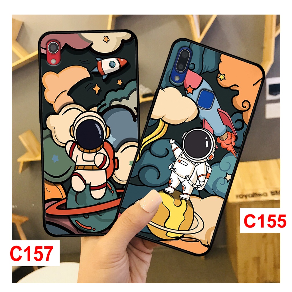 Ốp lưng Vivo Y11 - Y91 - Y91c - Y93 - Y95  in hình phi hành gia, vũ trụ ngân hà. ốp vivo rẻ bền đẹp