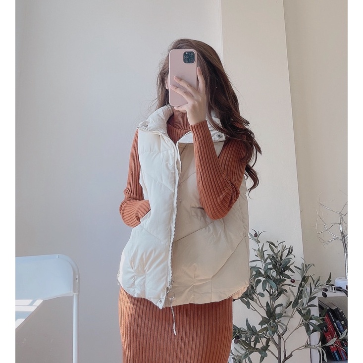 Váy len body váy ôm người dài qua gối chất len dày dặn | BigBuy360 - bigbuy360.vn