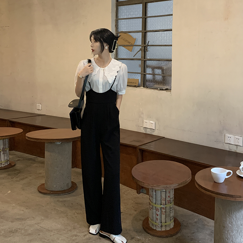 Quần Yếm Ống Rộng Phong Cách Hàn Quốc 43121 | BigBuy360 - bigbuy360.vn