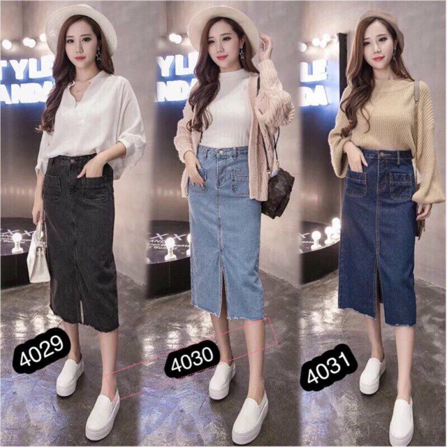 Chân váy bò dài | BigBuy360 - bigbuy360.vn