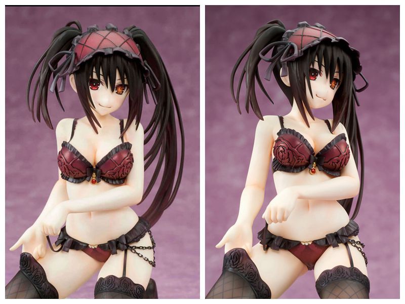 Mô Hình Nhân Vật Kurumi Tokisaki Hoạt Hình Date A Live 16cm Tỉ Lệ 1 / 7