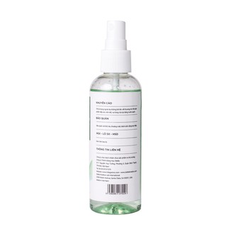 [CHÍNH HÃNG] XỊT RỬA TAY KHÔ BẠC HÀ MILAGANICS 100ML