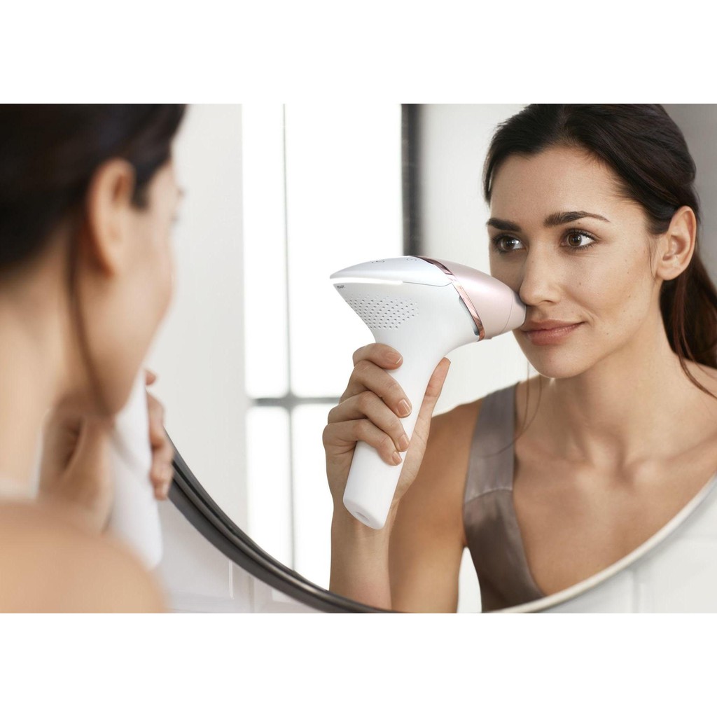 Máy triệt lông Philips Lumea Prestige IPL BRI950 250,000 xung 2 đầu gắn [Hàng EU]