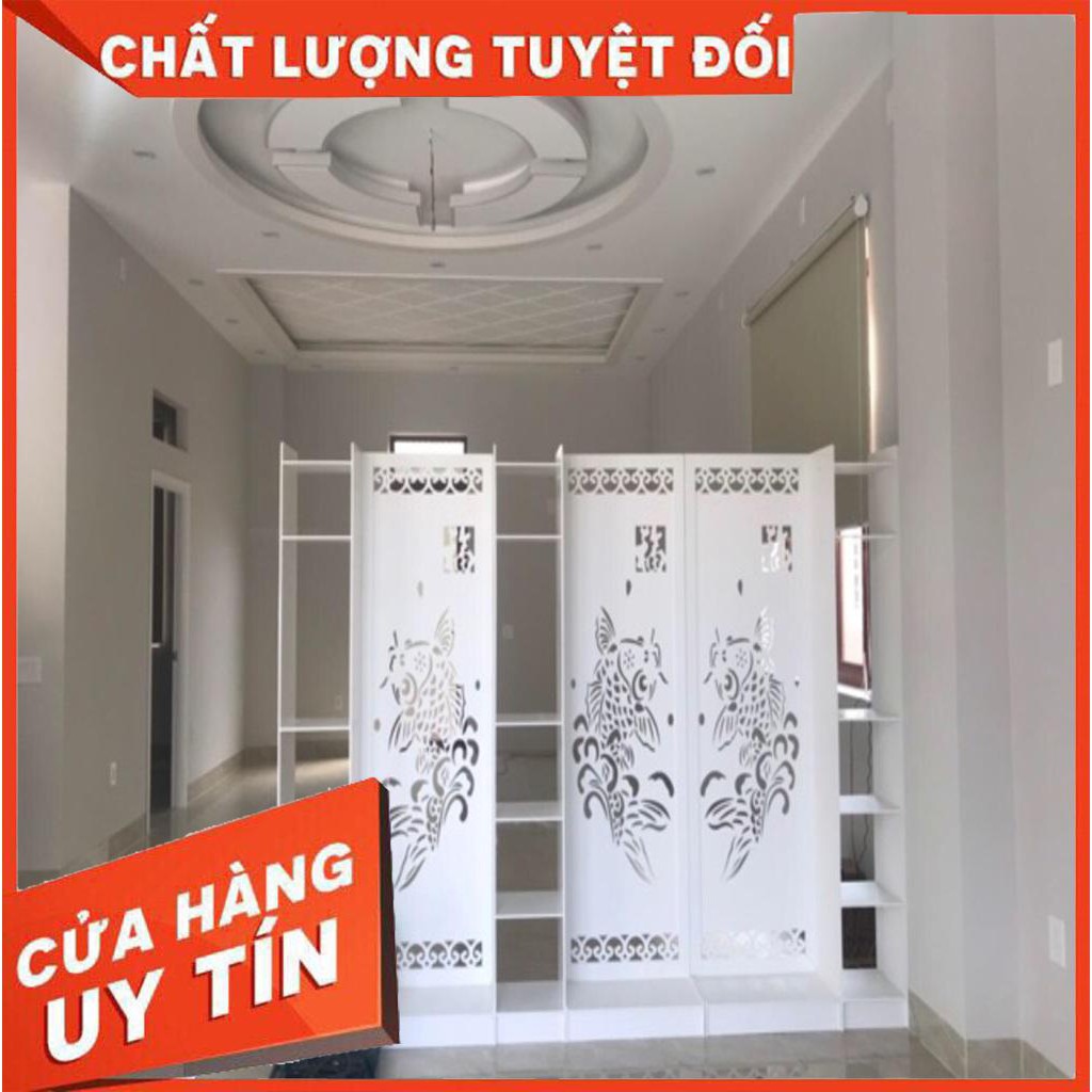 [RẺ RẺ RẺ] VÁCH NGĂN CÁ CHÉP HÓA RỒNG IG494 -1 vách 1kệ