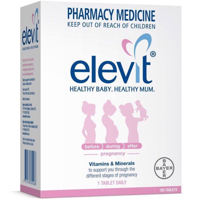 VITAMIN TỔNG HỢP ELEVIT ÚC