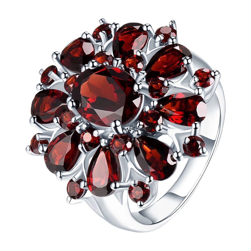 Nhẫn Hình Hoa Thanh Lịch Không Phai Màu Cho Nữ