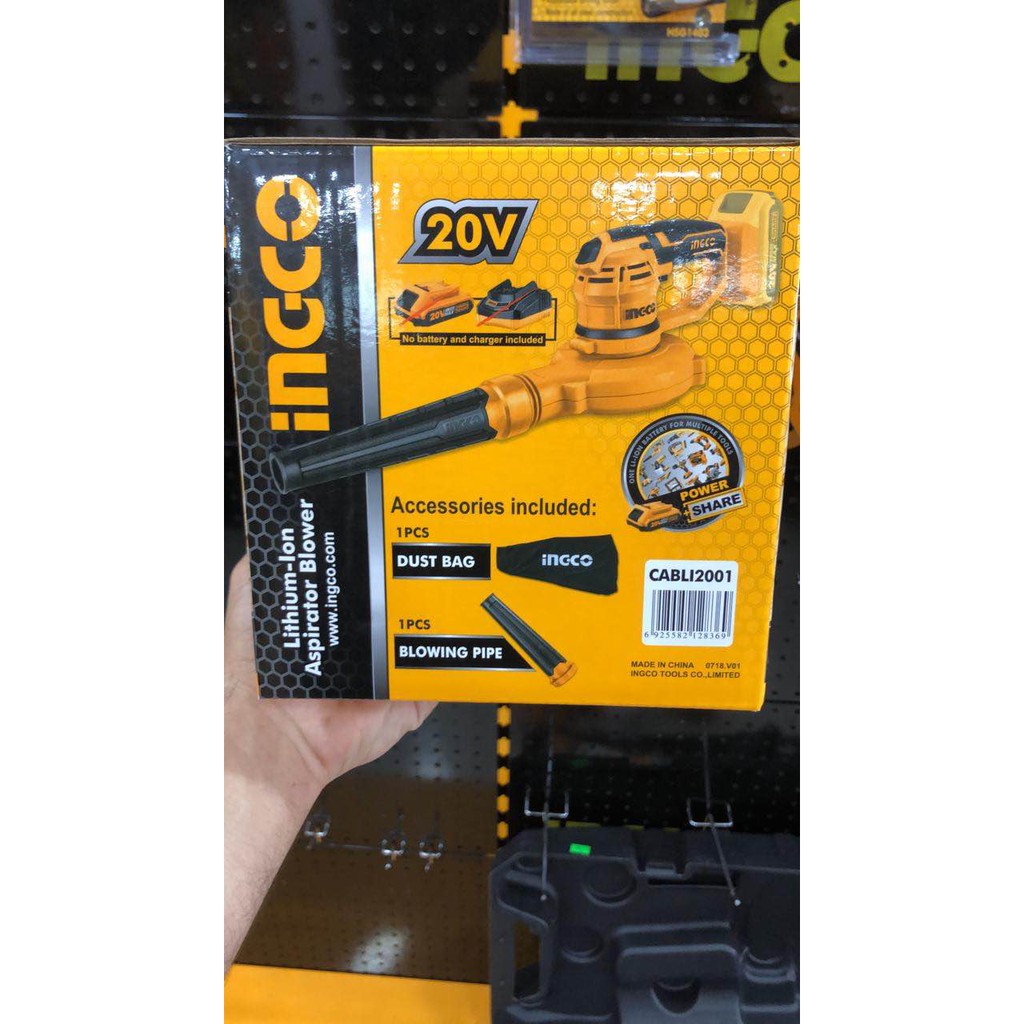 MÁY THỔI BỤI DÙNG PIN INGCO 20V CABLI2001