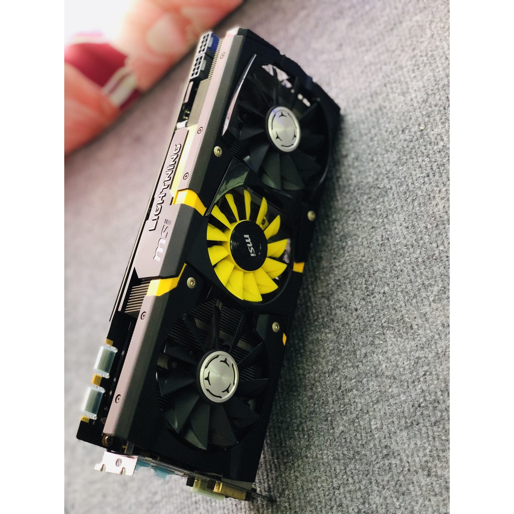 Card Đồ Họa MSI GTX 780 Lightning  3GB 384Bit GDDR5 (Mạnh tương đương GTX970/GTX1060 3GB) | BigBuy360 - bigbuy360.vn