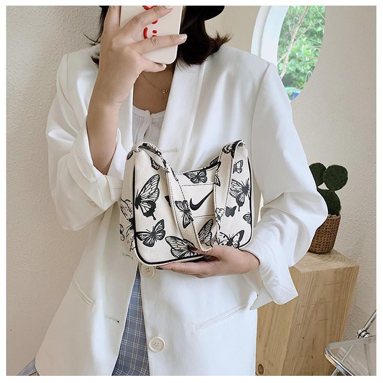 Túi xách Nike thiết kế họa tiết bướm thời trang sành điệu-21*12*7 cm | BigBuy360 - bigbuy360.vn