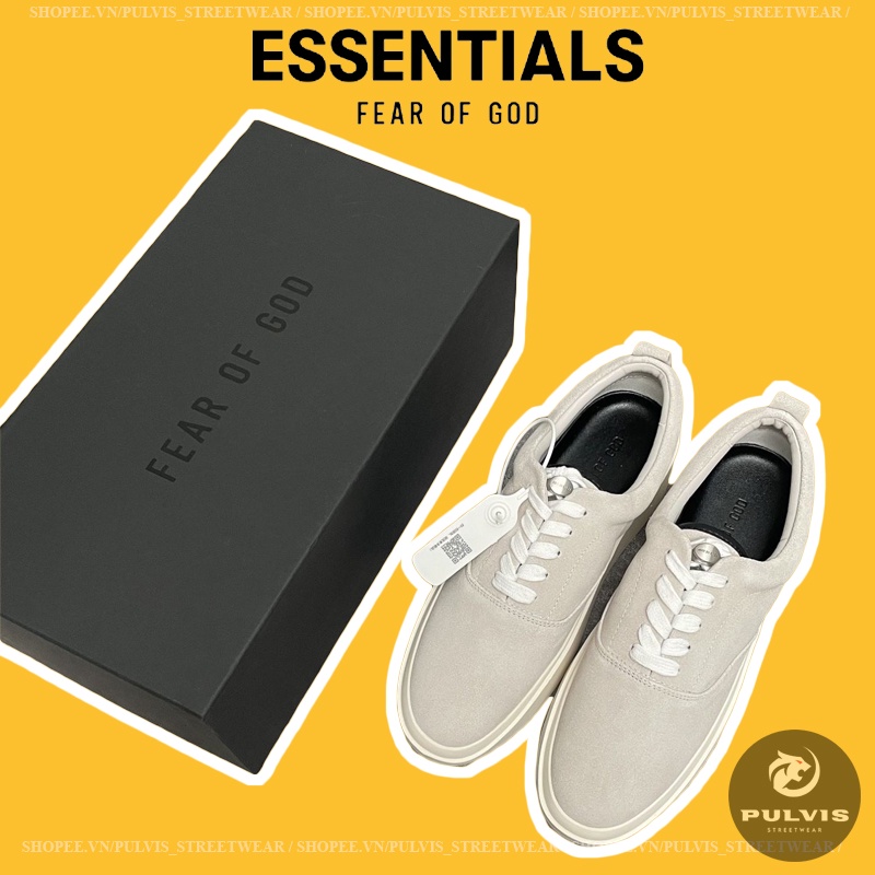 - Giày Fear Of God 101 Low Top Sneaker Bone, Giày FOG 101 lace up